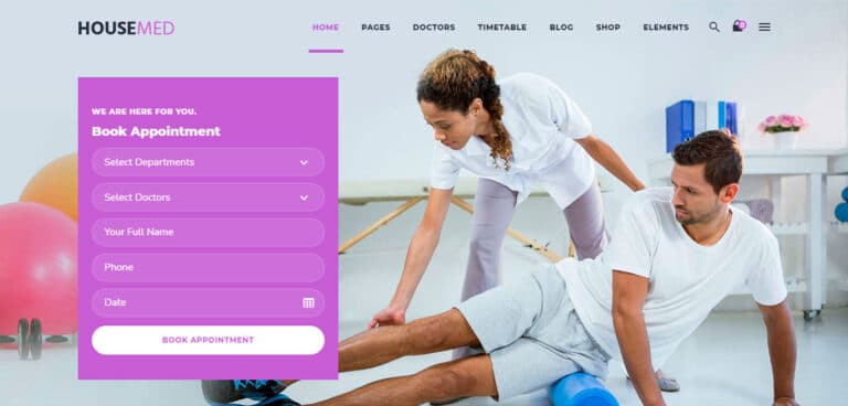 pagina web para fisioterapeutas
